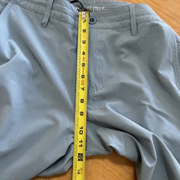 O'Neill Men's Crossover Hybrid Shorts Blue Sz 34 5 Pockets Excellent - Picture 12 of 13